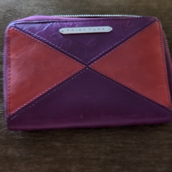 Trina Turk Leather Wallet - Picture 1 of 4